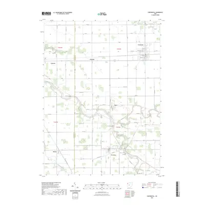 2023 Map of Continental, 2023 Print