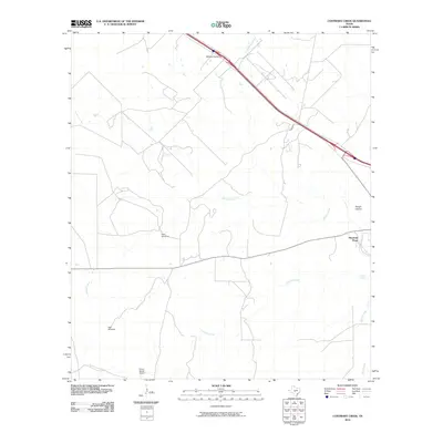 2010 Map of Contrary Creek, 2010 Print