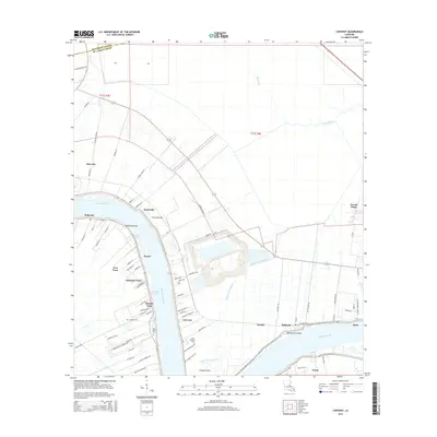 2015 Map of Convent, 2015 Print