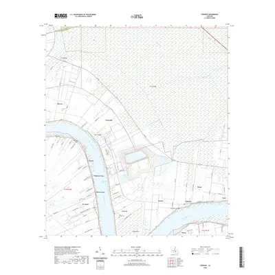 2020 Map of Convent, 2020 Print
