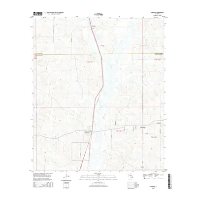 2015 Map of Converse, 2015 Print