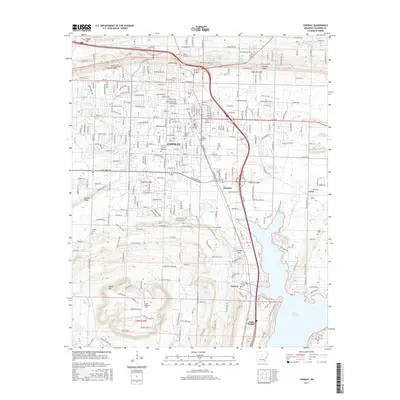 2017 Map of Conway, 2017 Print