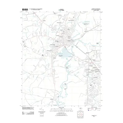 2011 Map of Conway, 2011 Print