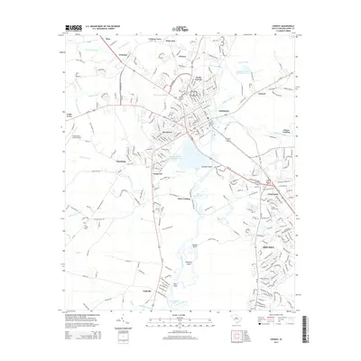 2014 Map of Conway, 2014 Print