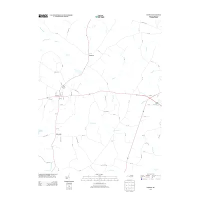2013 Map of Conway, 2013 Print