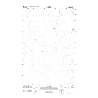 2011 Map of Conway Ridge, 2011 Print