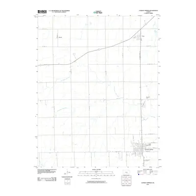2010 Map of Conway Springs, 2010 Print