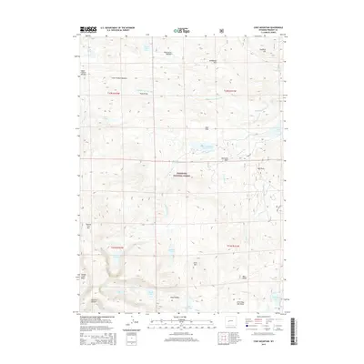 2015 Map of Cony Mountain, 2015 Print