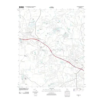 2011 Map of Conyers, 2011 Print
