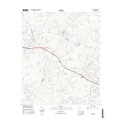 2017 Map of Conyers, 2017 Print