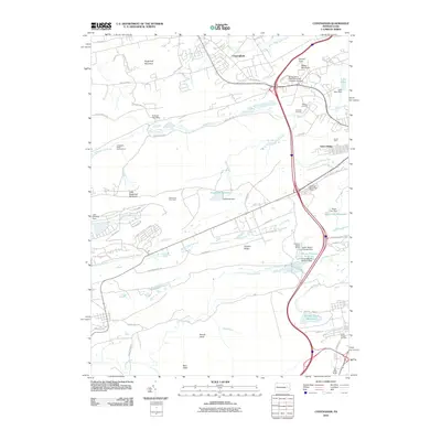 2010 Map of Conyngham, 2010 Print