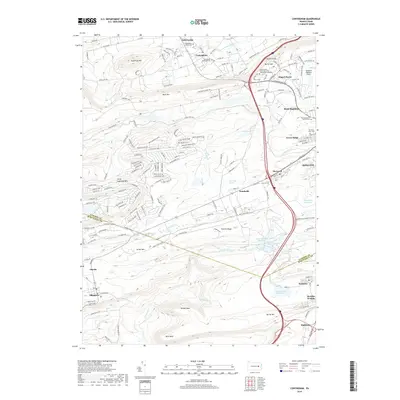 2019 Map of Conyngham, 2019 Print