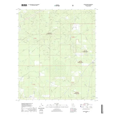 2020 Map of Coochie Brake, 2020 Print