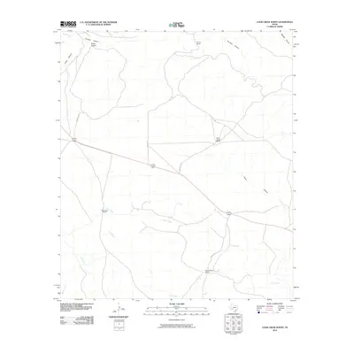 2010 Map of Cook Creek North, 2010 Print