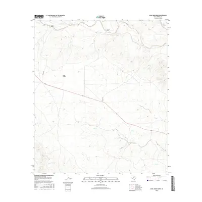 2016 Map of Cook Creek North, 2016 Print