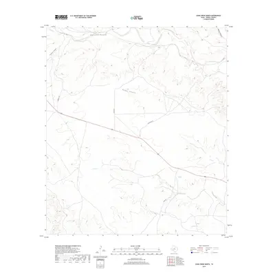2019 Map of Cook Creek North, 2019 Print