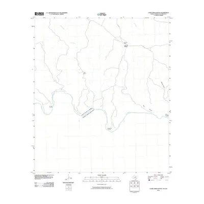 2010 Map of Cook Creek South, 2010 Print