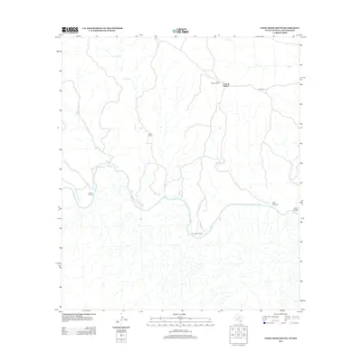 2013 Map of Cook Creek South, 2013 Print
