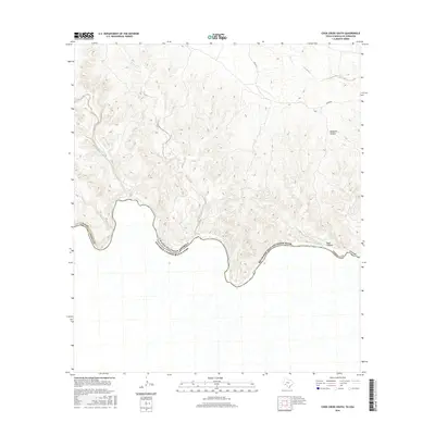 2016 Map of Cook Creek South, 2016 Print