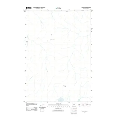 2012 Map of Cook Peak, 2012 Print
