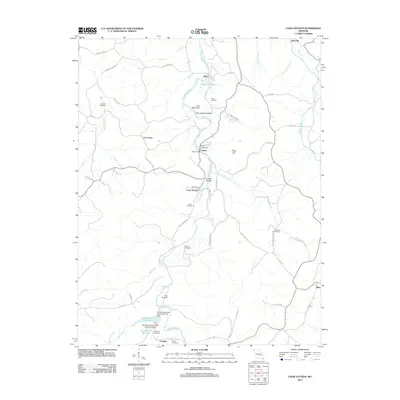 2012 Map of Cook Station, 2012 Print