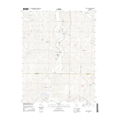 2015 Map of Cook Station, 2015 Print