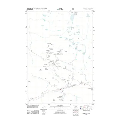 2011 Map of Cooke City, 2011 Print