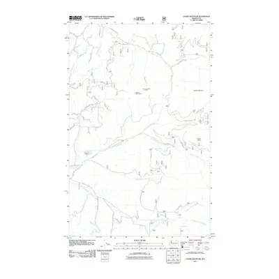 2011 Map of Cooke Mountain, 2011 Print
