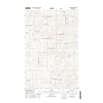 2014 Map of Cooke Mountain, 2014 Print