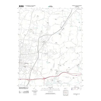 2010 Map of Cookeville East, 2010 Print