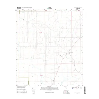 2015 Map of Cooks Hammock, 2015 Print