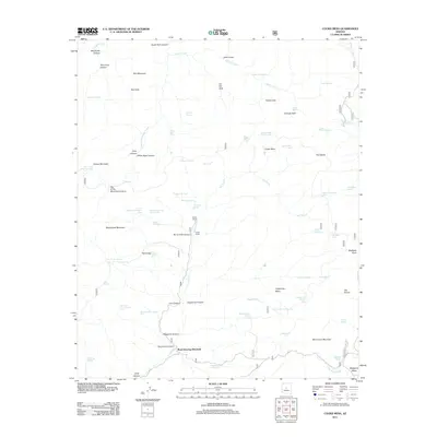 2011 Map of Cooks Mesa, 2011 Print