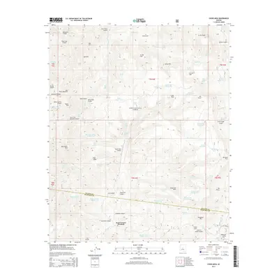 2014 Map of Cooks Mesa, 2014 Print