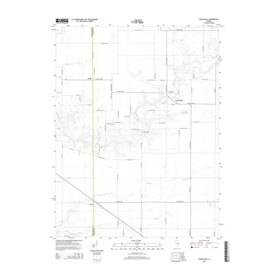 2015 Map of Cooks Mills, 2015 Print