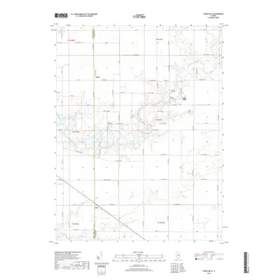 2018 Map of Cooks Mills, 2018 Print