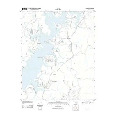 2012 Map of Cookson, 2012 Print