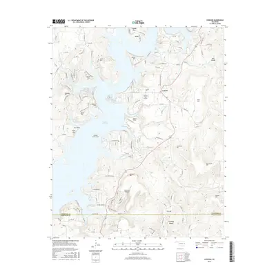2016 Map of Cookson, 2016 Print