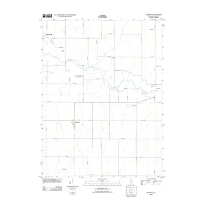 2012 Map of Cooksville, 2012 Print