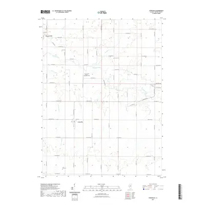 2021 Map of Cooksville, 2021 Print