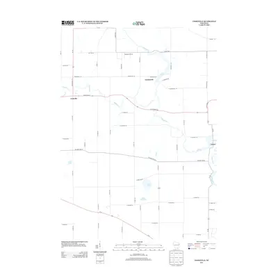 2013 Map of Cooksville, 2013 Print