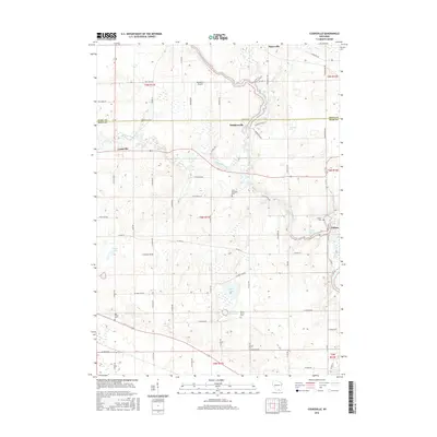 2016 Map of Cooksville, 2016 Print