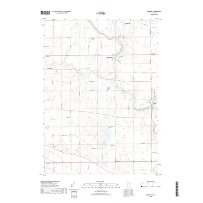 2018 Map of Cooksville, 2018 Print
