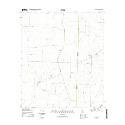 2014 Map of Cooktown, 2014 Print