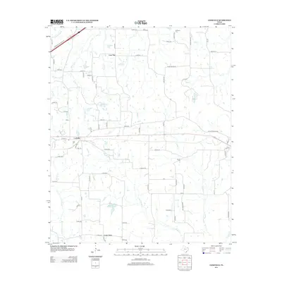 2013 Map of Cookville, 2013 Print