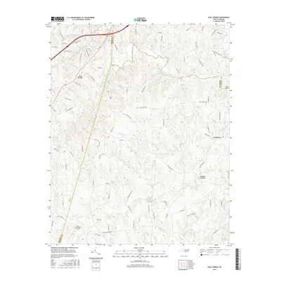 2016 Map of Cool Springs, 2016 Print