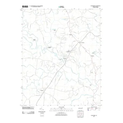 2010 Map of Cooleemee, 2010 Print