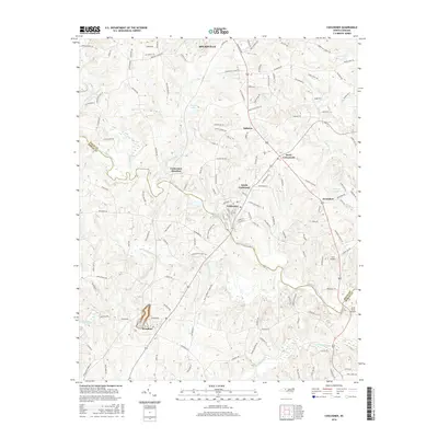 2016 Map of Cooleemee, 2016 Print