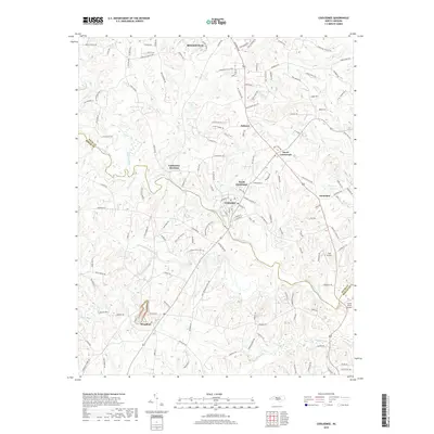 2019 Map of Cooleemee, 2019 Print