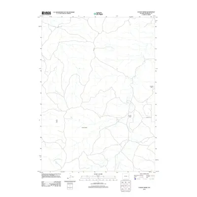 2012 Map of Cooley Draw, 2012 Print