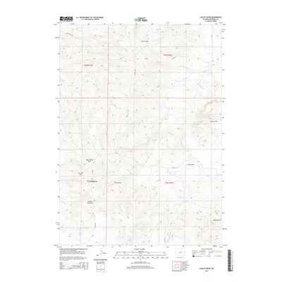 2015 Map of Cooley Draw, 2015 Print